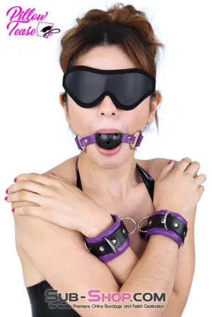 8930DL      Bondage Beginner Fitted Eye Mask Blindfold