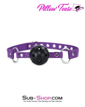 9790DL      Purple Passion Breather Ball Gag - MEGA Deal