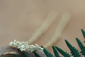 Dainty Floral Fairy Branch Hair Prong