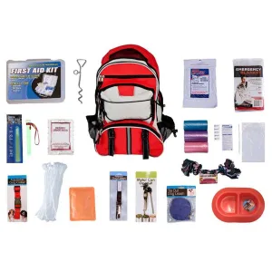 Deluxe Dog Survival Kit Food & Water