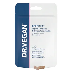 DR.VEGAN pH Hero® Vaginal Probiotic & UTI support - 30 capsules