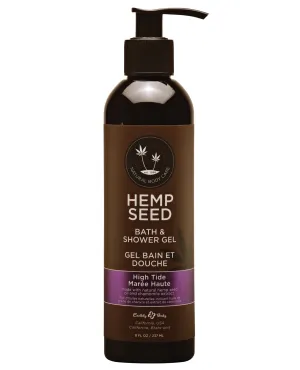 Earthly Body Hemp Seed Bath/Shower Gel - 8 oz High Tide