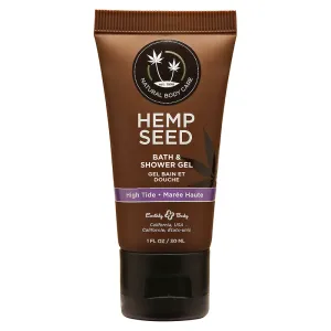 Earthly Body Hemp Seed Shower Gel High Tide 1oz