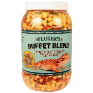 Flukers Juvenile Bearded Dragon Buffet Blend Veggie Variety