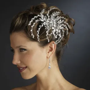 Gorgeous Sparkling Marquise Crystal Burst Bridal Hair Comb