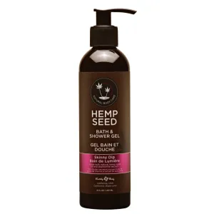 Hemp Seed Bath and Shower Gel - Skinny Dip - 8 Oz. / 237ml