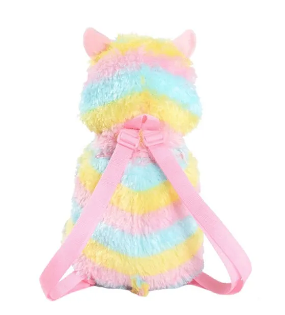 Rainbow Alpaca Backpack