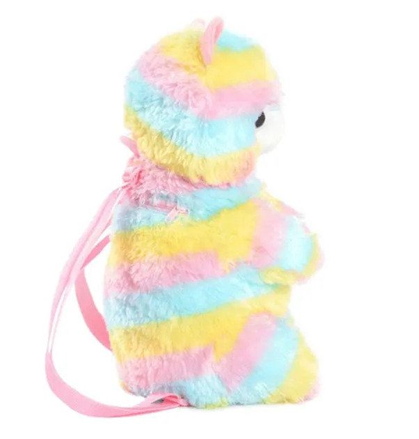 Rainbow Alpaca Backpack