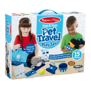 Tote & Tour Pet Travel Play Set