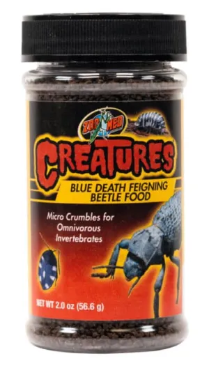 Zoo Med Creatures Blue Death Feigning Beetle Food 2 oz.